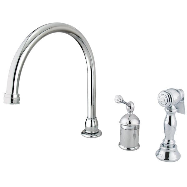 Single-Handle Kitchen Faucet, Chrome